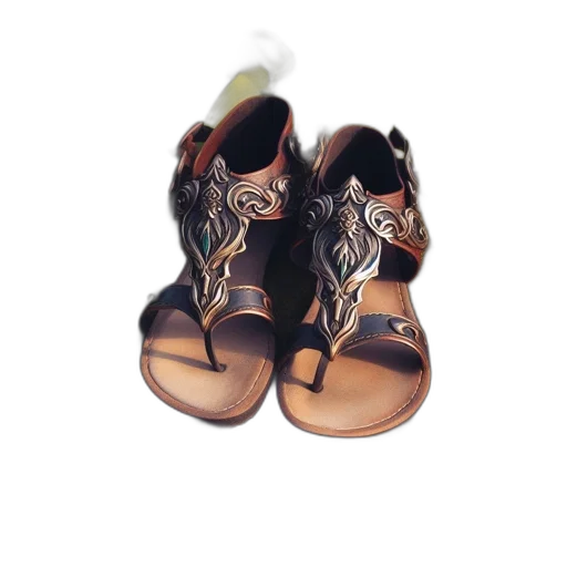 shoes, jewelry, 3d render, photorealistic transparent PNG cut-out