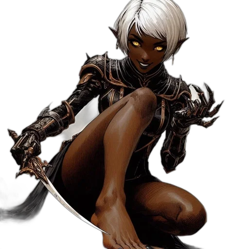 concept art, fantasy art, comic book art, pixel art transparent PNG cut-out