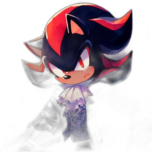 creature, mask, jacket, hair transparent PNG cut-out