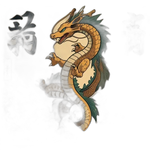 dragon, staff, mask, creature transparent PNG cut-out
