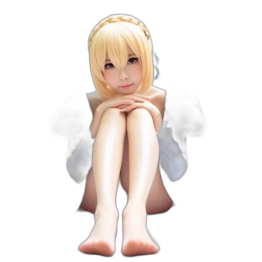 staff, face, dress, pixel art transparent PNG cut-out