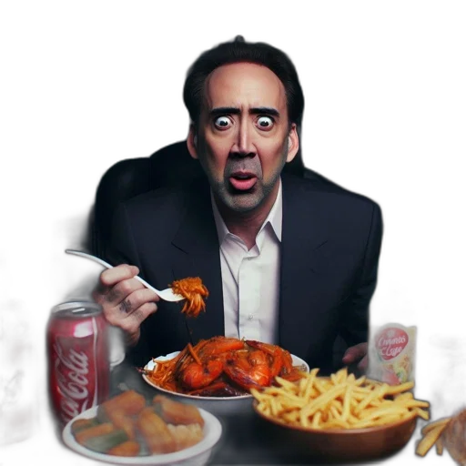 food, animal, face, creature transparent PNG cut-out
