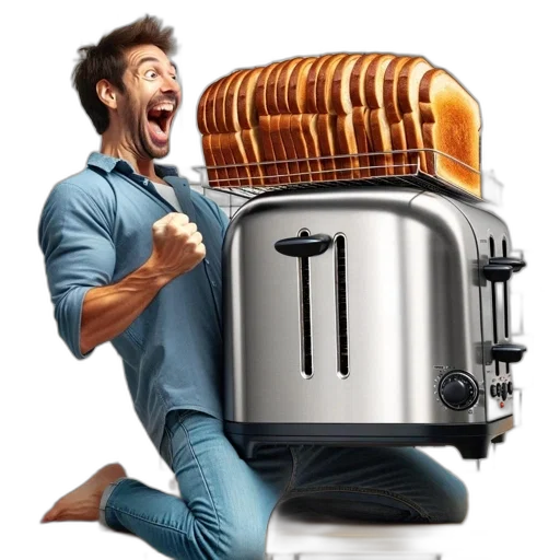 robot, food, furniture, car transparent PNG cut-out