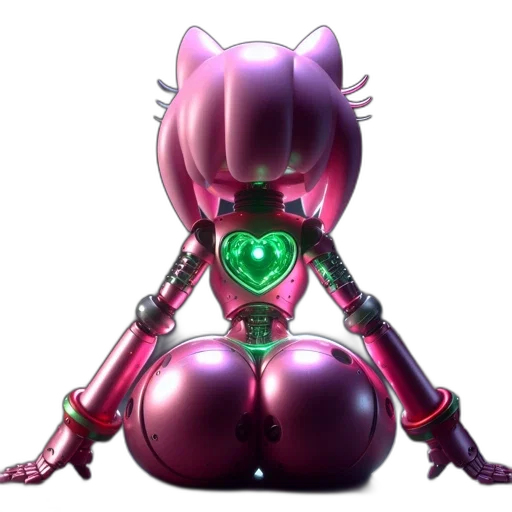 robot, weapon, concept art, cyberpunk transparent PNG cut-out