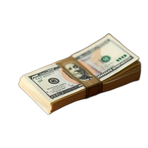 jewelry, weapon, 3d render, money transparent PNG cut-out