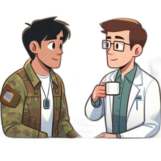 jacket, cartoon, pixel art, concept art transparent PNG cut-out