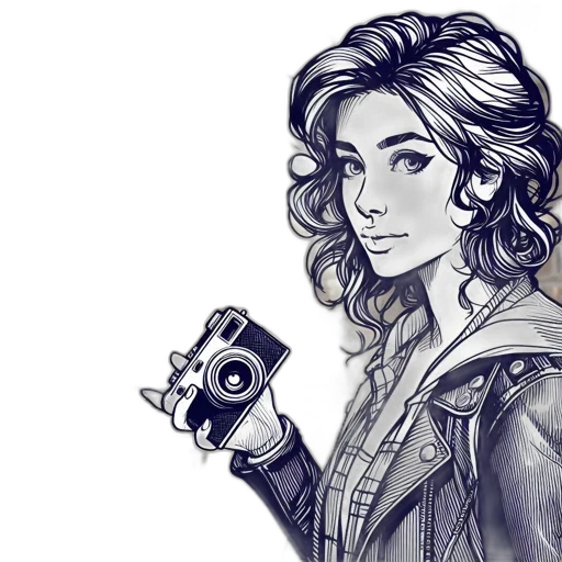 jacket, weapon, comic book art, concept art transparent PNG cut-out