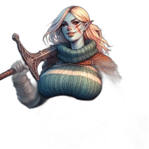 staff, weapon, creature, sword transparent PNG cut-out