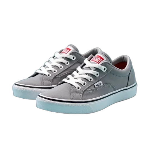 shoes, 3d render, vaporwave, photorealistic transparent PNG cut-out