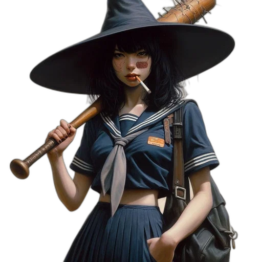 staff, hat, weapon, sword transparent PNG cut-out