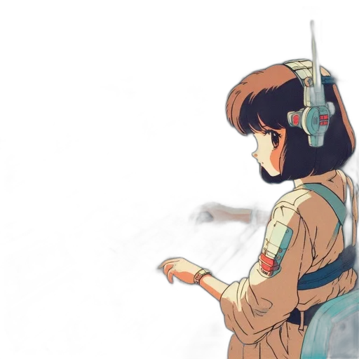 weapon, robot, jacket, sword transparent PNG cut-out