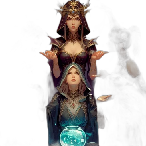 staff, fantasy art, concept art, pixel art transparent PNG cut-out