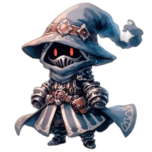 staff, sword, weapon, hat transparent PNG cut-out