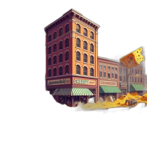 building, furniture, concept art, pixel art transparent PNG cut-out
