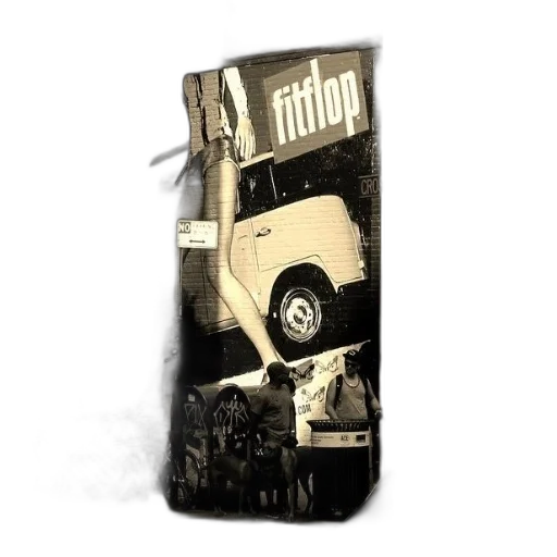 car, concept art, black, white transparent PNG cut-out