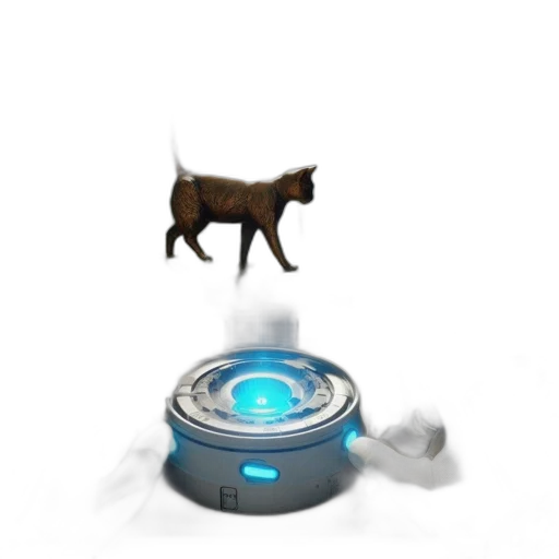 robot, animal, creature, 3d render transparent PNG cut-out