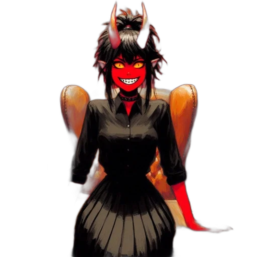 mask, staff, creature, crown transparent PNG cut-out