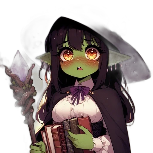 staff, weapon, creature, mask transparent PNG cut-out