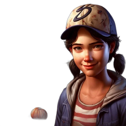 face, hat, weapon, concept art transparent PNG cut-out