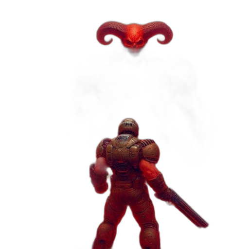 robot, creature, staff, mask transparent PNG cut-out