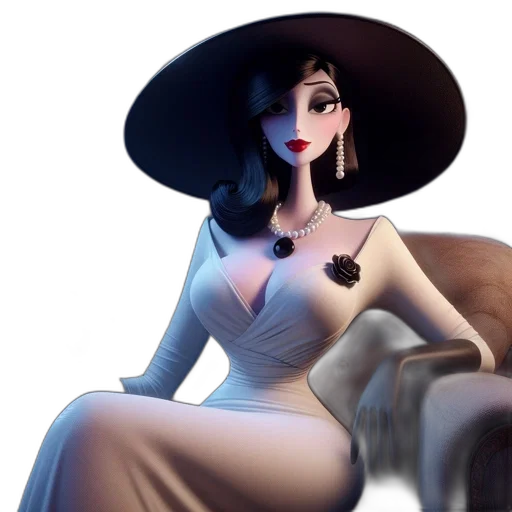 dress, hat, jewelry, crown transparent PNG cut-out