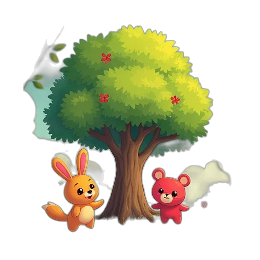 tree, creature, pixel art, concept art transparent PNG cut-out