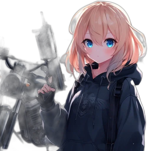 weapon, jacket, robot, sword transparent PNG cut-out