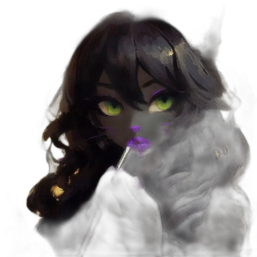 mask, face, creature, hair transparent PNG cut-out