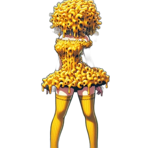 dress, food, creature, staff transparent PNG cut-out