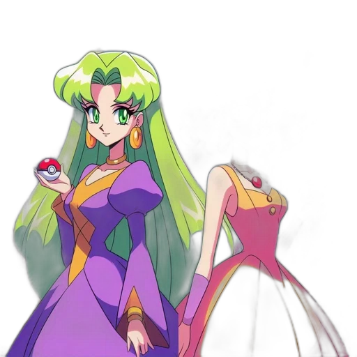 dress, concept art, anime, cartoon transparent PNG cut-out