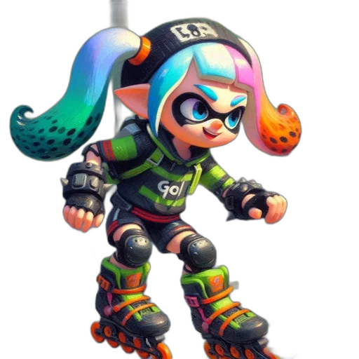 weapon, jacket, staff, mask transparent PNG cut-out