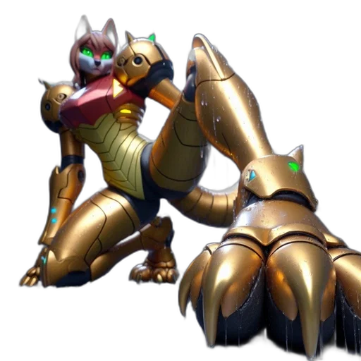 dragon, robot, animal, weapon transparent PNG cut-out