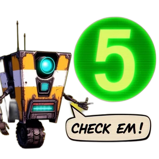 robot, 3d render, concept art, yellow transparent PNG cut-out