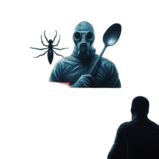 mask, creature, food, weapon transparent PNG cut-out