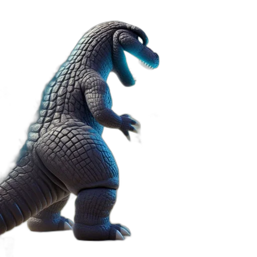 creature, animal, dragon, 3d render transparent PNG cut-out