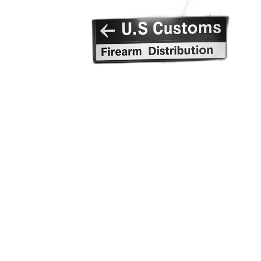 weapon, black, white, photograph transparent PNG cut-out