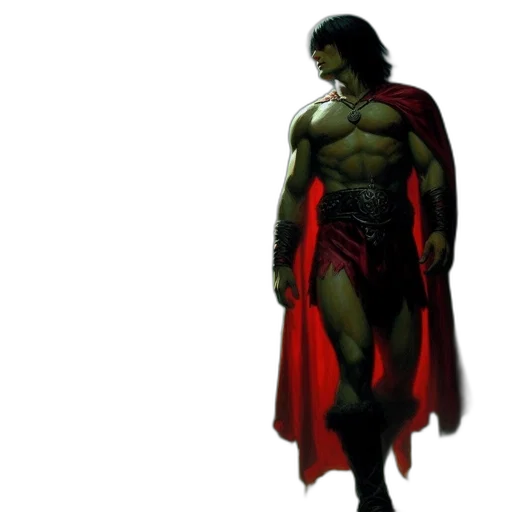 comic book art, concept art, 3d render, fantasy art transparent PNG cut-out