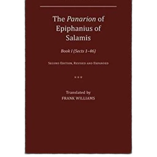 panarion, epiphanius, salamis, book transparent PNG cut-out