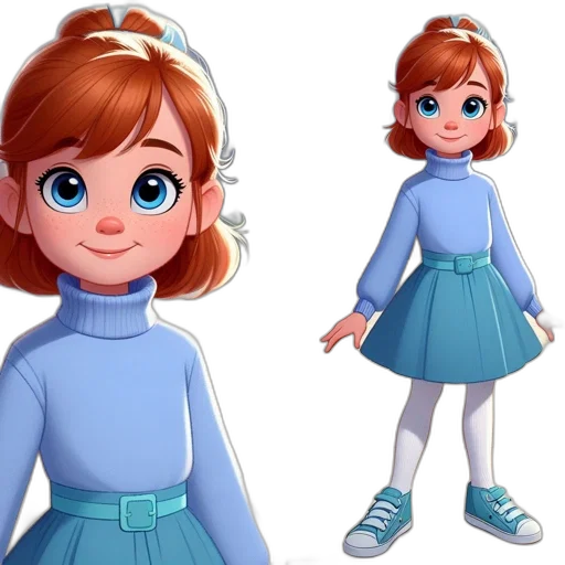 dress, 3d render, concept art, cartoon transparent PNG cut-out