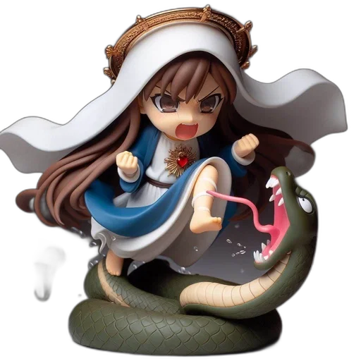 concept art, 3d render, fantasy art, chibi-style transparent PNG cut-out