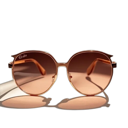 3d render, earth tones, chloe, sunglasses transparent PNG cut-out