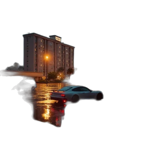 building, car, robot, weapon transparent PNG cut-out