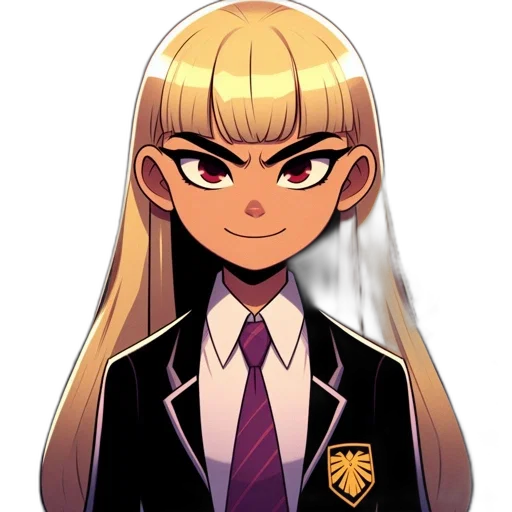 staff, jacket, face, hair transparent PNG cut-out