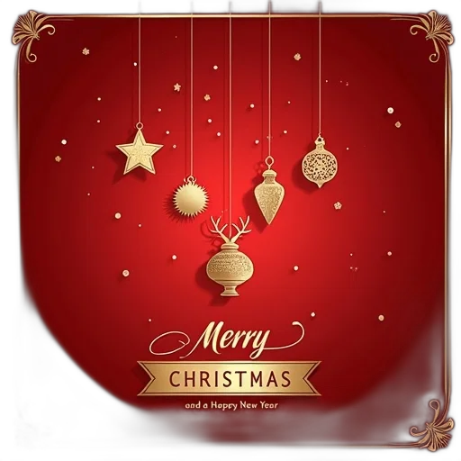 festive, christmas, card, design transparent PNG cut-out