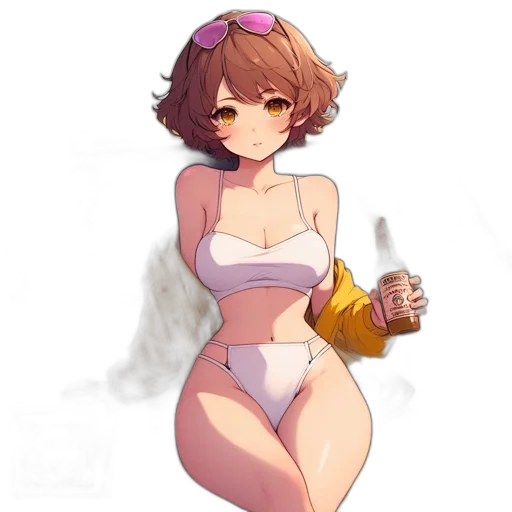 dress, staff, weapon, bottle transparent PNG cut-out