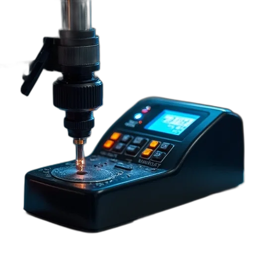 digital, electronic, hardness, tester transparent PNG cut-out