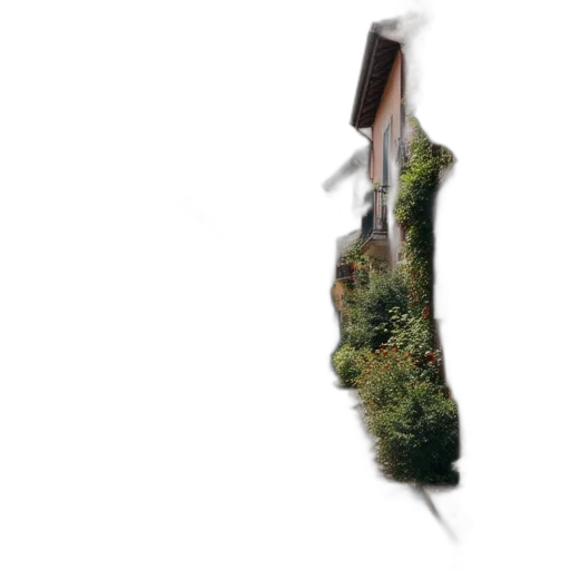 building, tree, hair, shoes transparent PNG cut-out