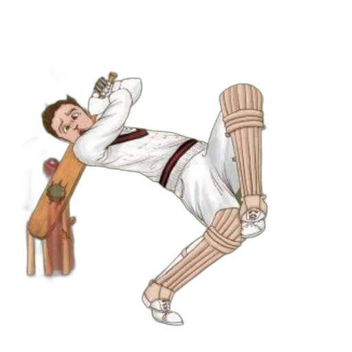 cartoon, concept art, illustration, cricket transparent PNG cut-out