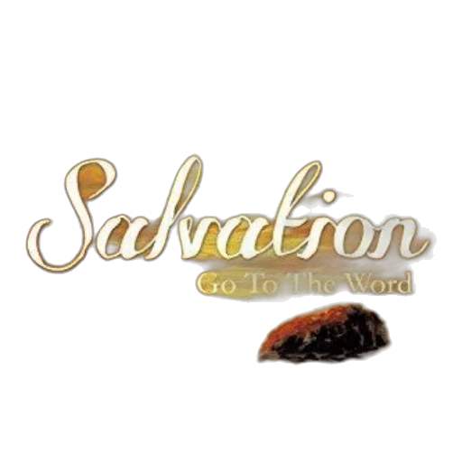 salvation, word, written, cursive transparent PNG cut-out