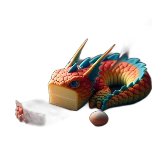 dragon, food, hat, weapon transparent PNG cut-out